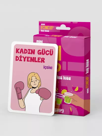 Fondip Mini Kız Kıza | Eğlencenin ve Cesaretin Zirvesi | Doyasıya eğlenmek için hazır mısın?
