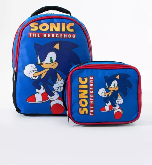  Sonic İlkokul ve Beslenme Çantası Seti
