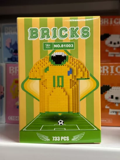 Büyük Boy Yüksek Parçalı Forma Lego