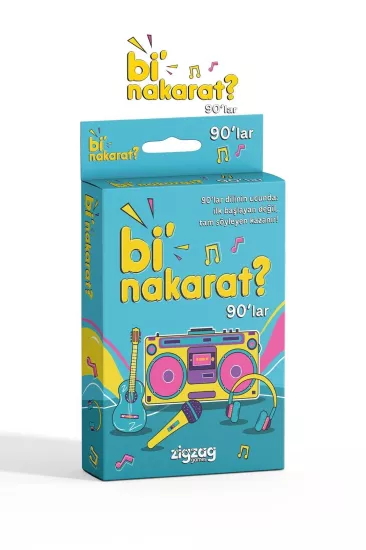 Bi’ Nakarat? 90’lar | Türkçe Pop Şarkı Kart Oyunu | Eğlenceli Parti Oyunu