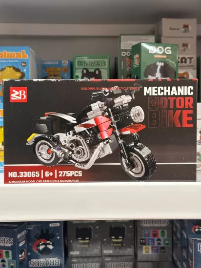 Büyük Building Block Çok Parçalı Motosiklet Lego