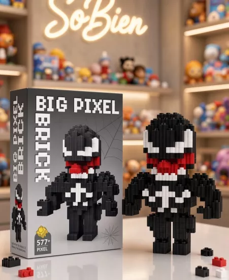 Big Pixel Bricks Karakterli