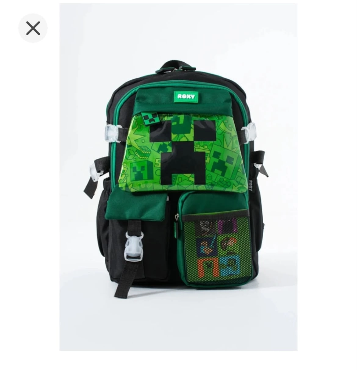 Minecraft Kore Kawaii Okul Çantası