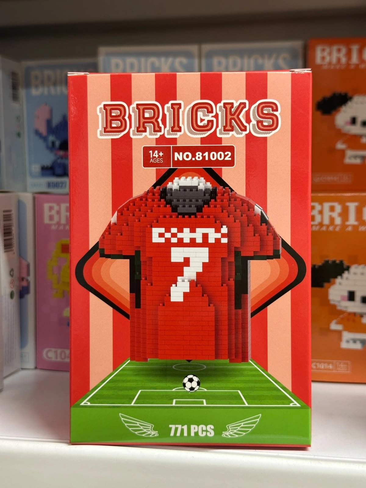 Büyük Boy Yüksek Parçalı Forma Lego