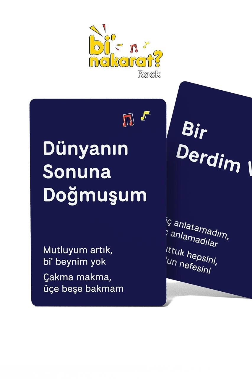 Bi’ Nakarat? Rock Kart Oyunu | Türkçe Rock Şarkı Tahmin Oyunu | Eğlenceli Parti Oyunu