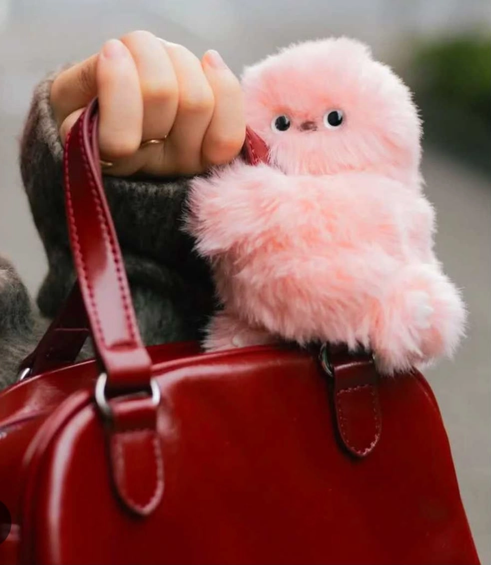  Mirumi Akıllı Peluş Robot Oyuncak - Müzikli - Hareketli Kafa - Etkileşimli Sevimli Pembe